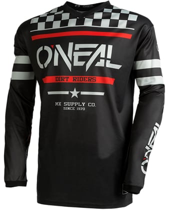 Dětský dres O´Neal SQUADRON V.22 černá/červená