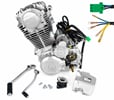 Motor Zongshen ZS169FMM 250cc CB250D-G – 5 rychlostí, E-start, kick-start