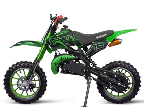 Dětský minicross Nitro Motors Apollo 49cc 10" – zelená