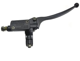 Brzdová páčka s pumpou černá 170mm pravá