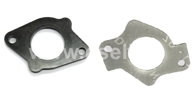 Plastová příruba karburátoru 61,5/29mm s těsněním