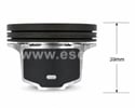 Píst 62 mm, čep 14 mm, Zongshen ZS190 / Z190 / ZS1P62YML-2 Pitbike