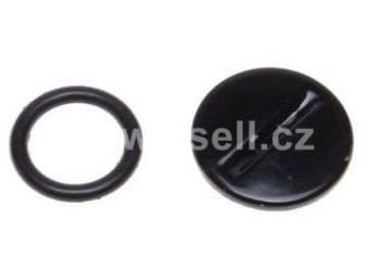 Víčko motoru ATV, pitbike menší černá