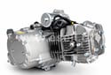 Motor pitbike YX 125 ccm 154FMI Automat, Elektrický startér