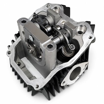 Hlava motoru Zongshen ZS190 190cc 62 mm – ZS1P62YML Pitbike KAYO, WPB, Stomp černá