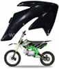 Přední boční plast Pitbike Thunder, CRF70 černá - pravá