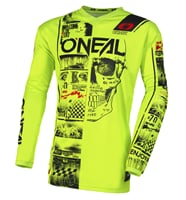 Dětský dres O´Neal Element ATTACK V.23 černá/neon-žlutá