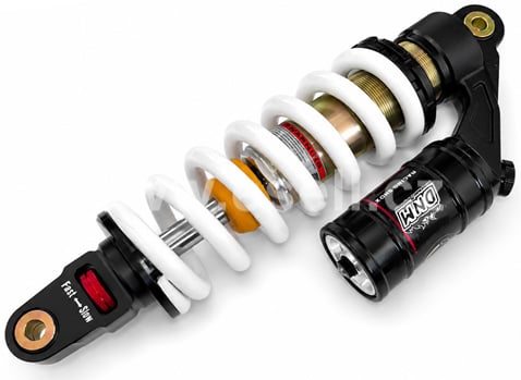 Zadní tlumič pro pitbike DNM MTG-RC 270 mm, 350 LBS