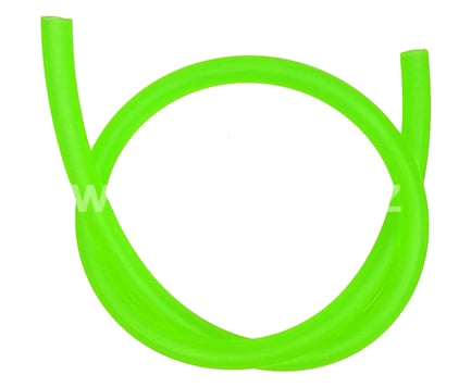 Silikonová palivová hadička 50 cm zelená