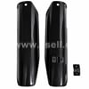 Kryty předních tlumičů pitbike 253 mm – černé, sada