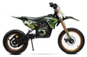 Pitbike 1300 W Tiger Lithium 14x12 zelená
