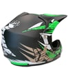 Moto helma Cross Blade zelená XS