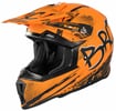 Dětská cross helma KIMO ROAD BRO V2 oranžová matná XS