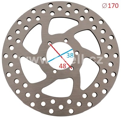 Brzdový kotouč 170 mm (Chopper)