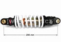 Zadní tlumič pro pitbike DNM MK-AR 295 mm, 1000 LBS