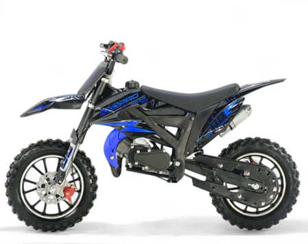 Dětská minicross 49cc KXD 706 modrá