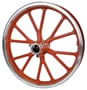Zadní ráfek minicross 10 palců, šířka 96mm oranžová