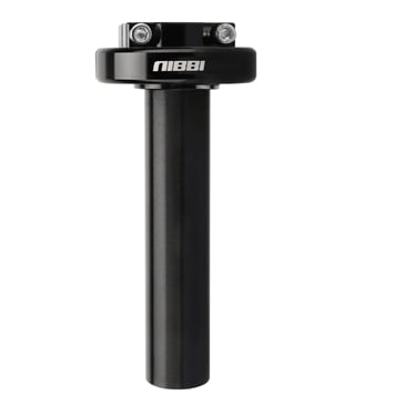 Plynová rukojeť pitbike NIBBI racing CNC černá