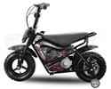 Elektrická motorka Flee 250 W růžová