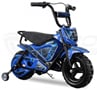 Elektrická motorka Flee 250 W modrá