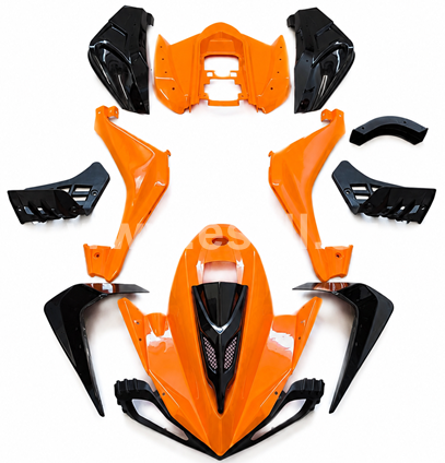Kompletní kapotáž Speedy, Monster, Speedbird, Panthera 110cc, 125cc oranžová