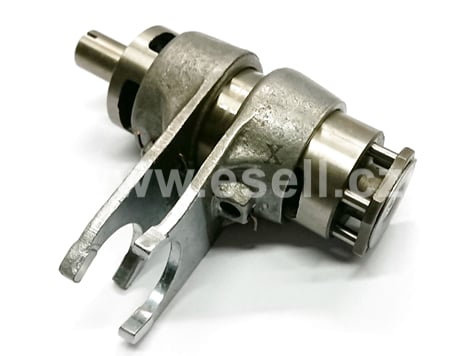 Řadící segment s vidličkami YX 140cc, 150cc, 160cc