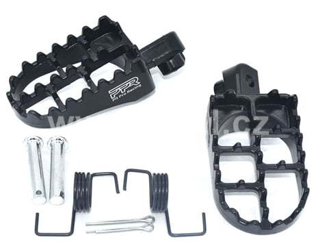 Stupačky pitbike 115mm černá