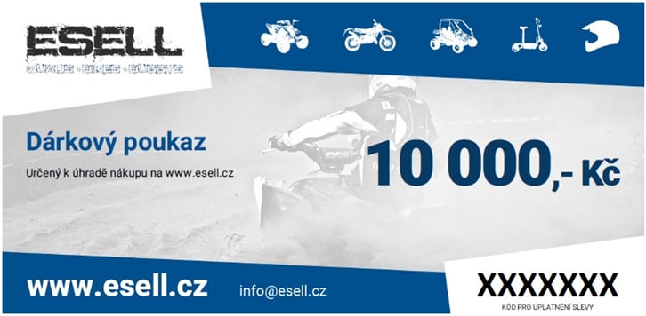 Dárkový poukaz 10000 Kč