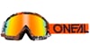 Brýle O´Neal B-10 PIXEL oranžová/bílá radium
