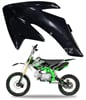 Přední boční plast Pitbike Thunder, CRF70 černá - levá