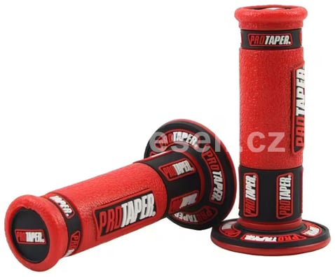 Gripy pitbike červená