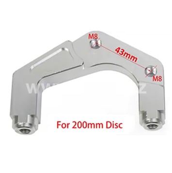 Adapter brzdového třmenu CNC typ A