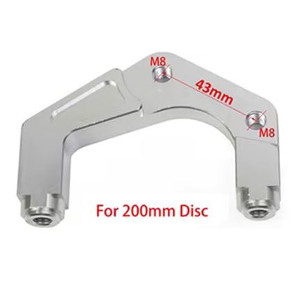 Adapter brzdového třmenu CNC typ A