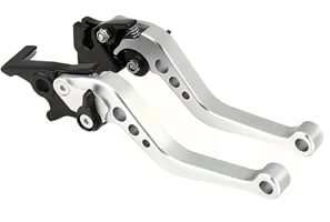 Páčky Pitbike stavitelné stříbrná sada