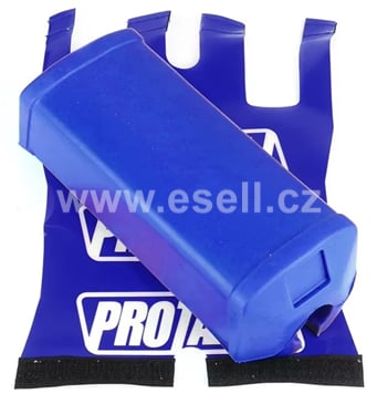 Kostka na řídítka / klemy modrá 2