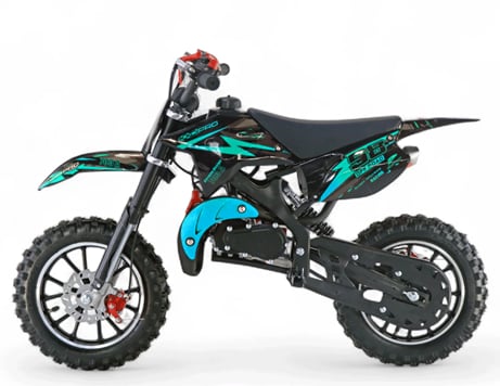 Dětská minicross 49cc KXD 703 modrá