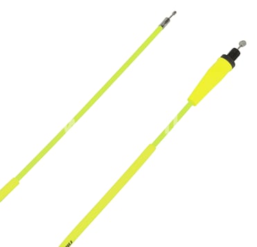 Plynové lanko NIBBI racing CB 106,4cm (93,5/12,9) neon-žlutá