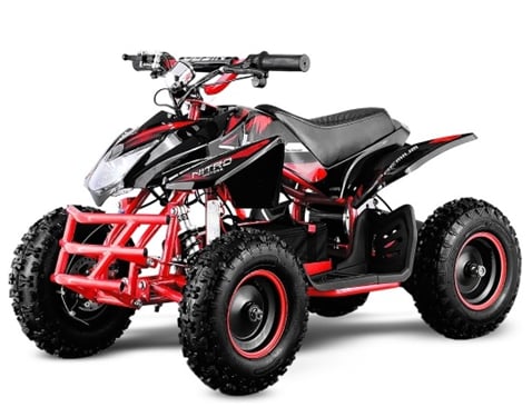 Dětská elektrická čtyřkolka Jumpy 1000 W červená